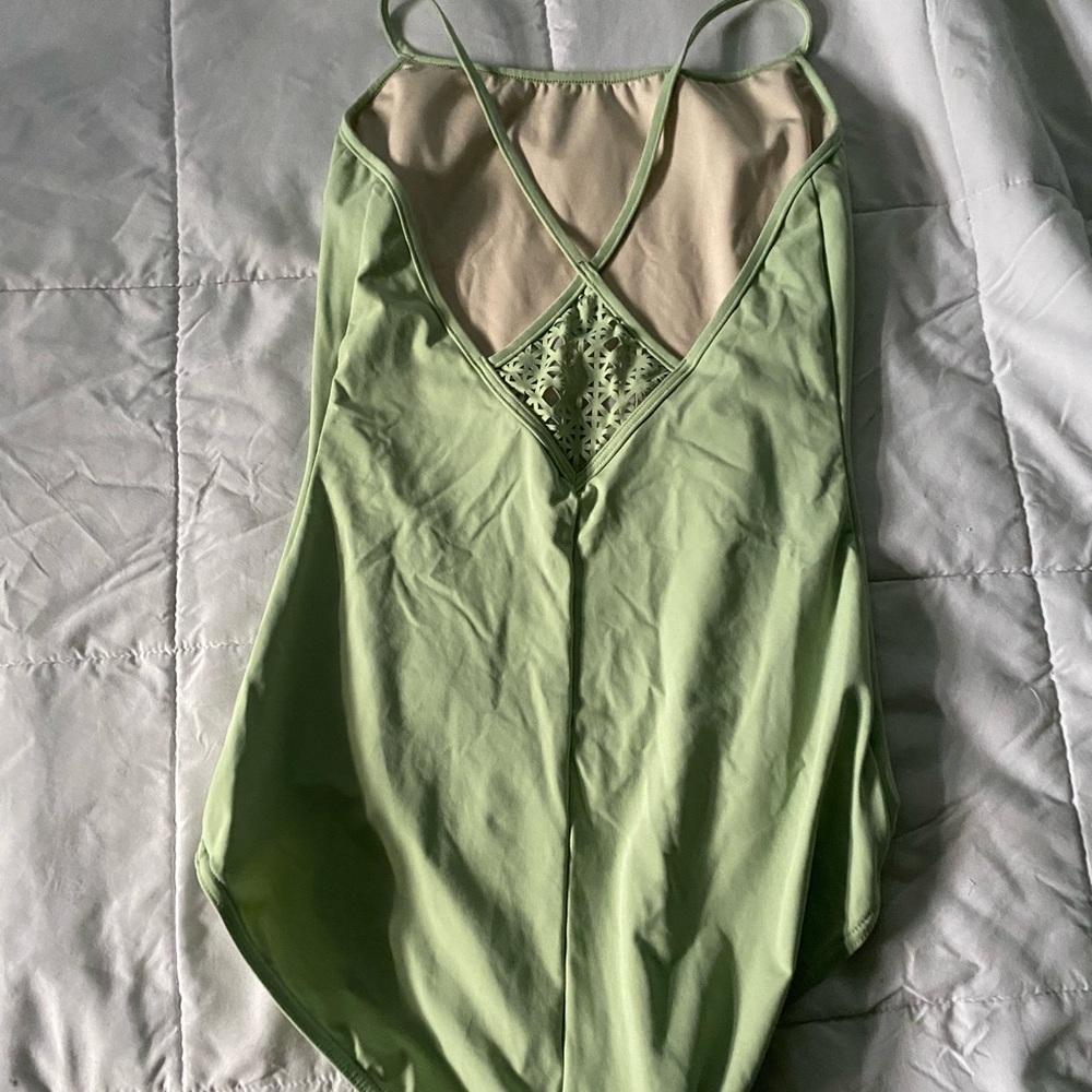 Green Capezio leotard size large